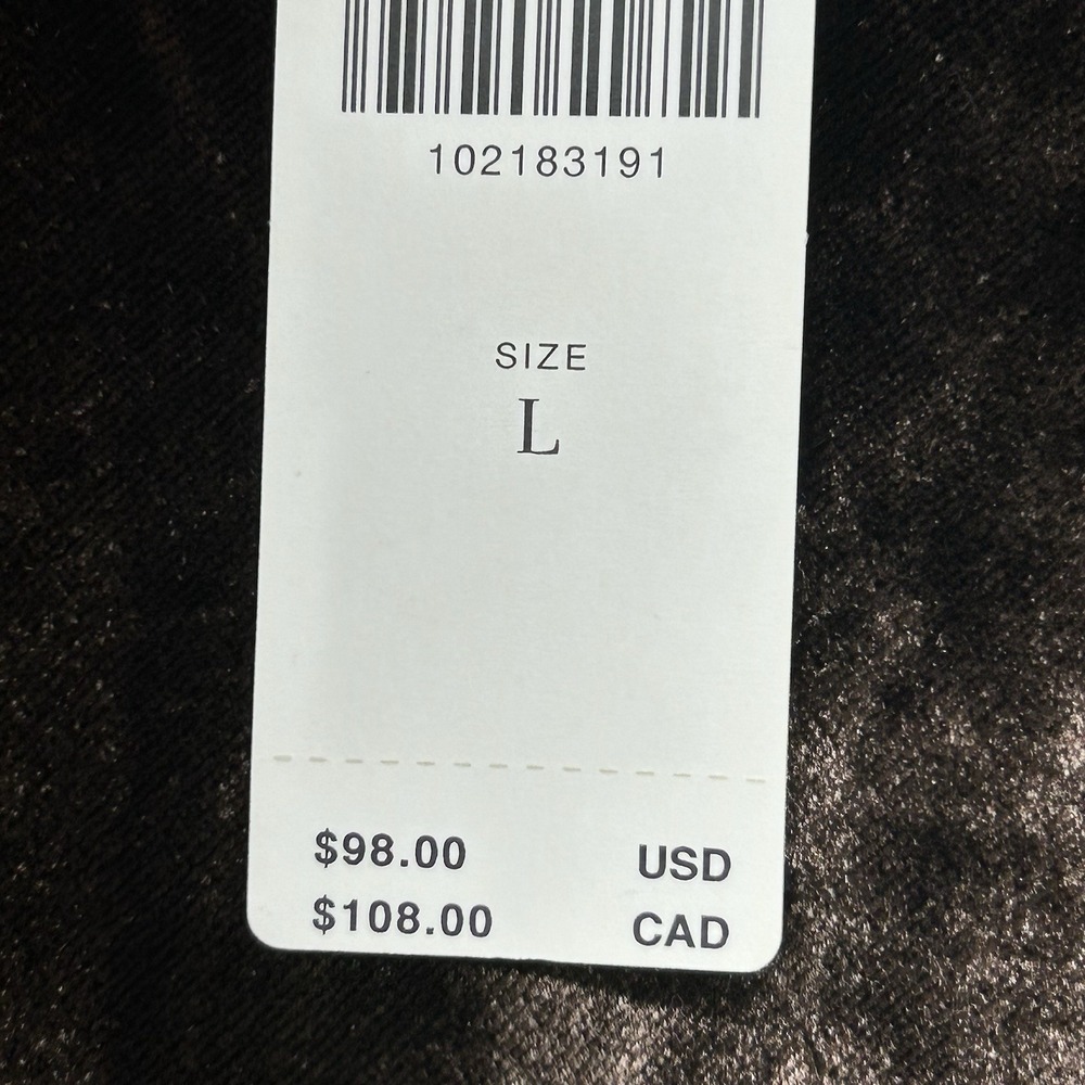 Anthropologie Skirt Women Size Large Brown Velvet Lined NEW $98 - Picture 6 of 9